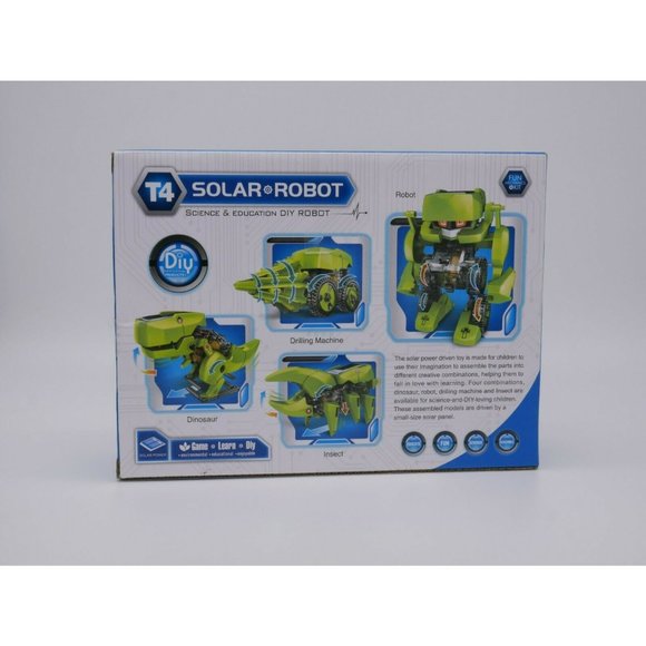 T4 Solar Robot Educational Toy Kit - Picture 2 of 4